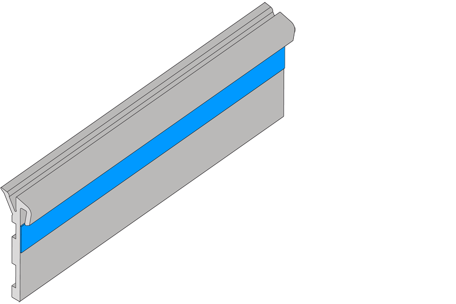 Alufensterbank Dichtung